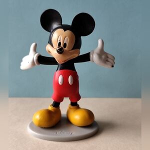 4/$20💥Mickey Mouse Arms Hands Out 2.25" Figure Disney Just Play Cake Topper